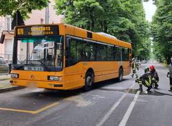 Camion perde carico di acido cloridrico a Busto Arsizio