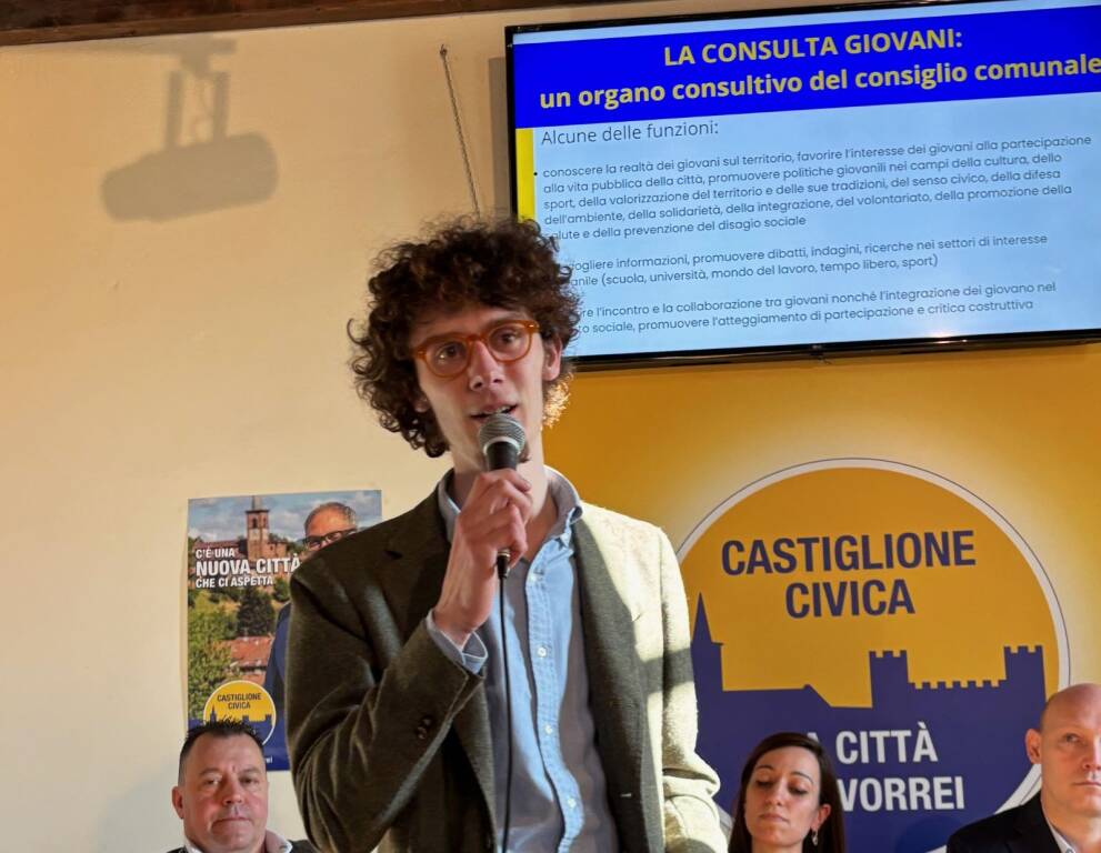Castiglione olona elezioni - Presentazione della lista Castiglione civica 