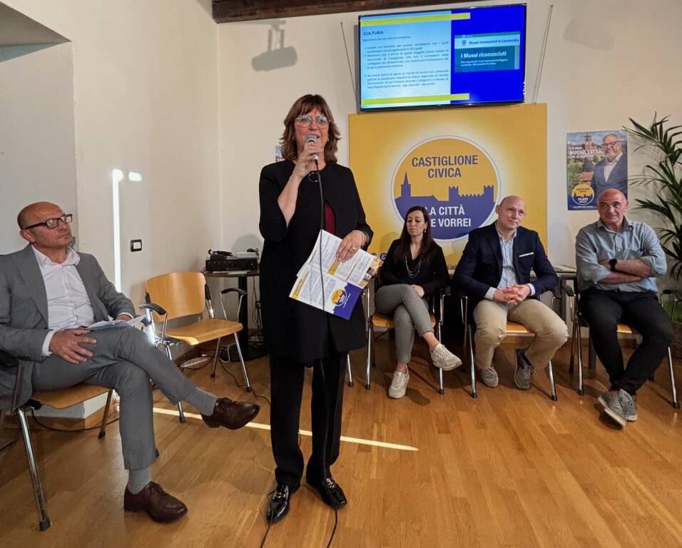 Castiglione olona elezioni - Presentazione della lista Castiglione civica 