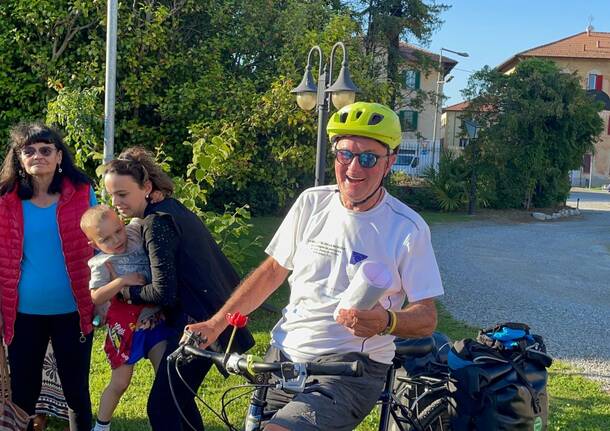 “ciclista della memoria” Varano Borghi 