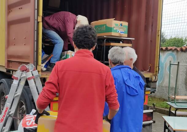 Dall'Armadio Solidale di Dairago un container di aiuti per la Brimawa School in Gambia