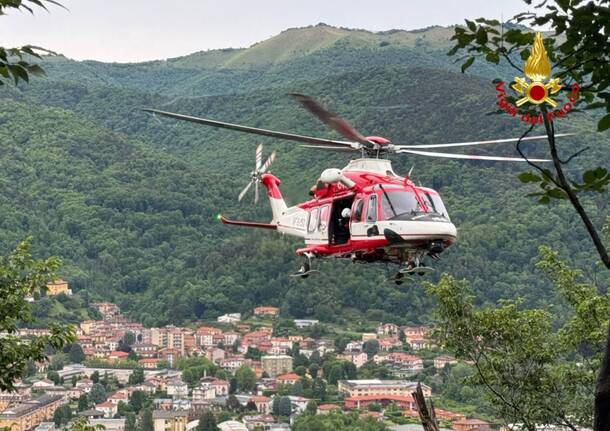 Drago 141 a Tavernerio per una ricerca persona