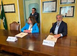 Fontana in visita a due aziende di Bodio Lomnago 
