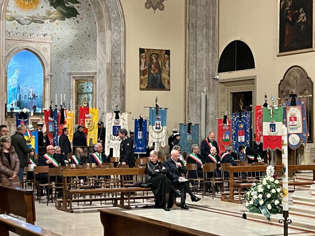 Funerali del sindaco di Castellanza Mirella Cerini