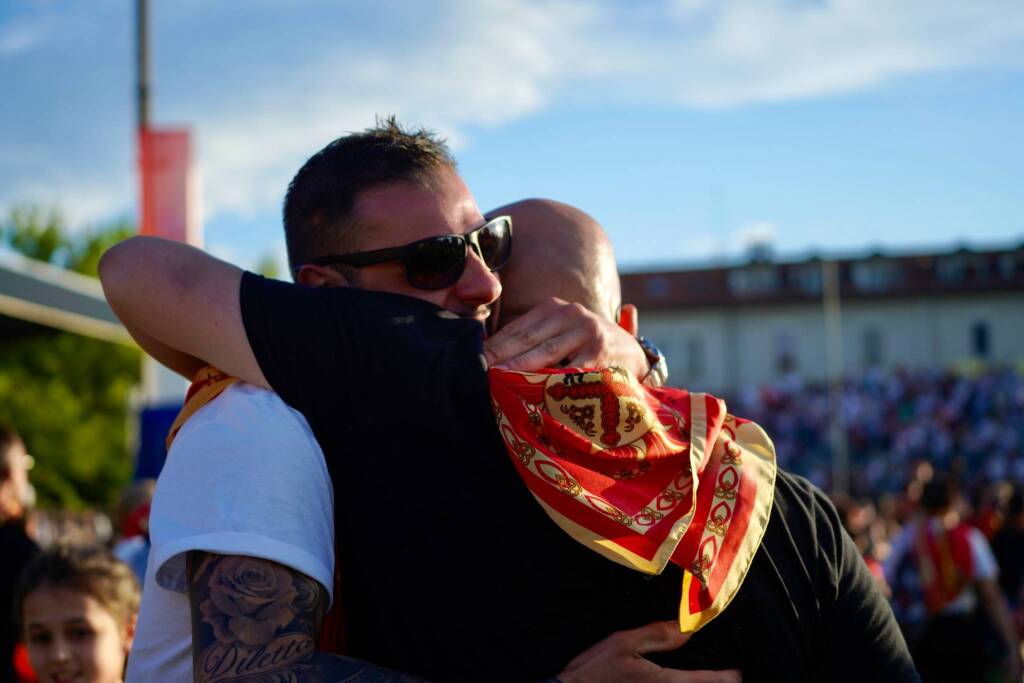 Il Palio 2024 è giallorosso - Foto Daniele Zaffaroni
