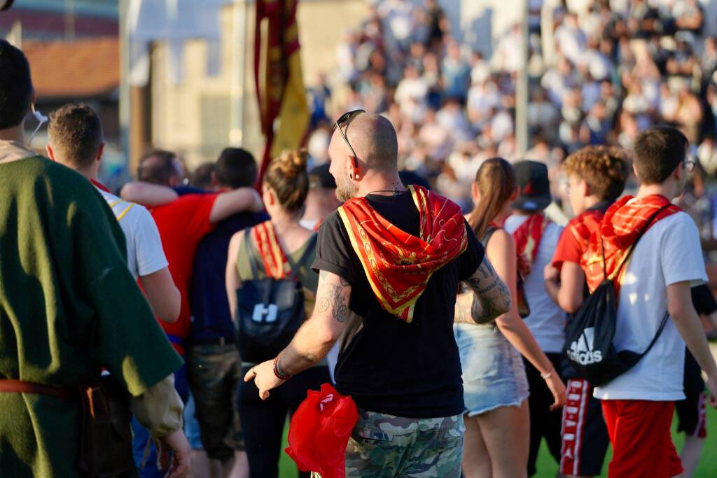 Il Palio 2024 è giallorosso - Foto Daniele Zaffaroni