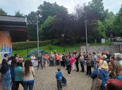 Inaugurazioe del murale di Fondazione Ascoli a Luvinate