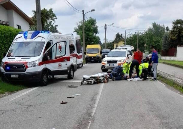 incidente a Busto Garolfo