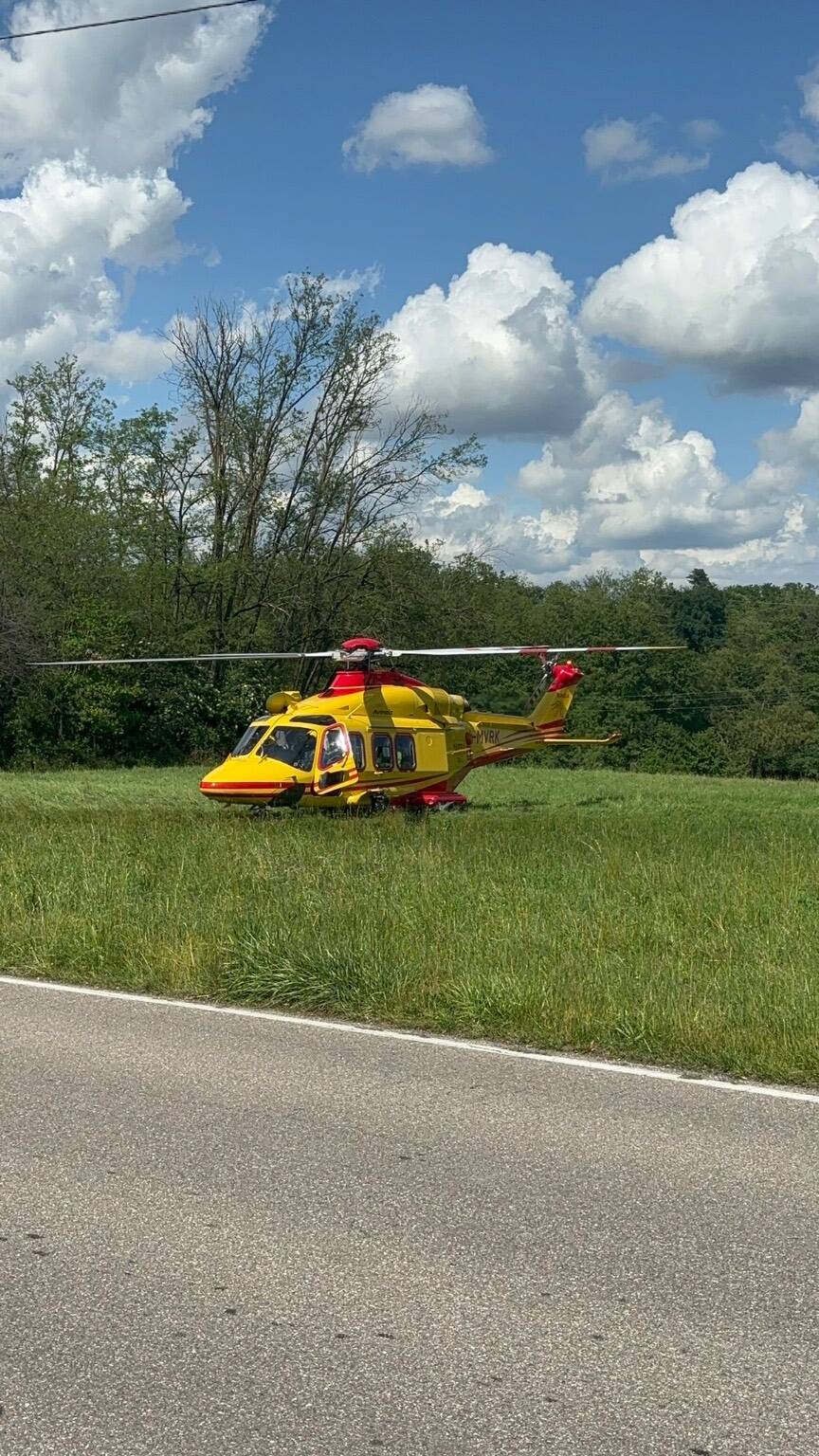 infortunio in fabbrica a Sumirago