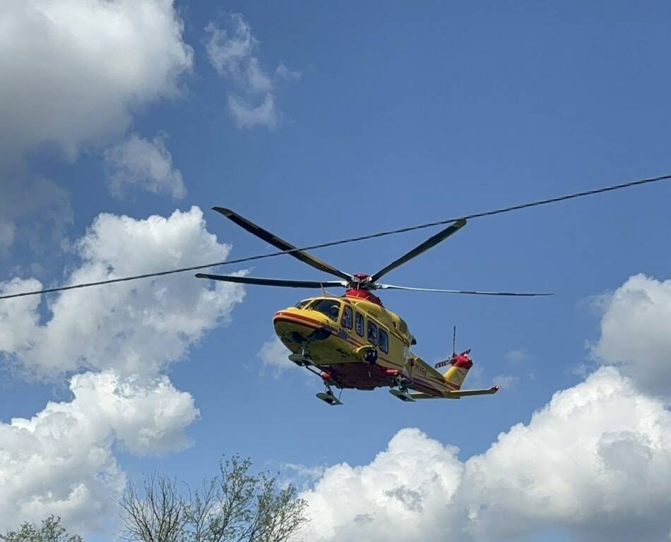 infortunio in fabbrica a Sumirago