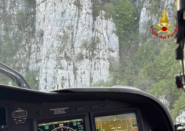 L’elicottero di Malpensa salva due escursionisti al Monte Coltignone