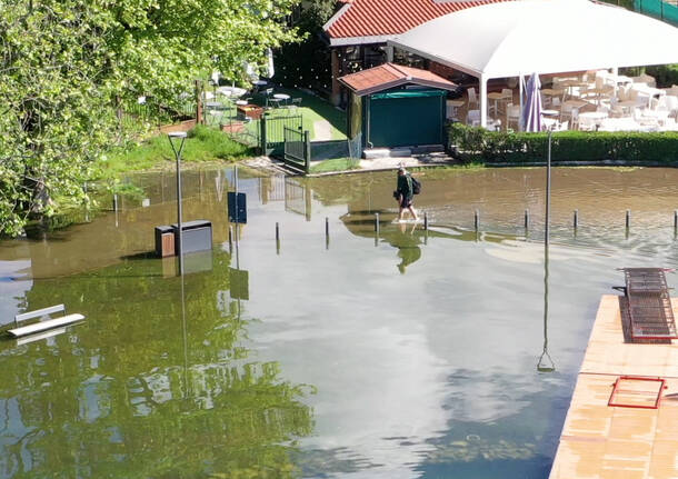 La grande piena del Lago di Varese