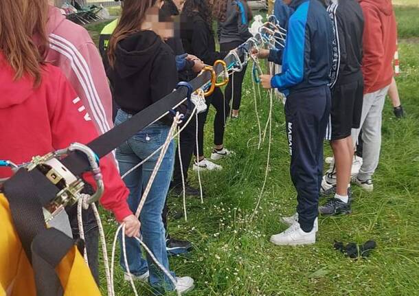 La Quinta Giornata della Sicurezza nella scuola Manzoni di Canegrate