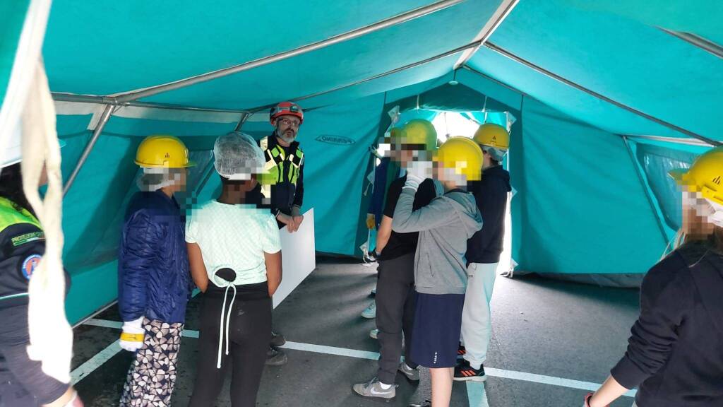 La Quinta Giornata della Sicurezza nella scuola Manzoni di Canegrate