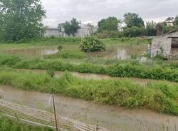 Maltempo del 15 maggio, l'Olona a Legnano e zona