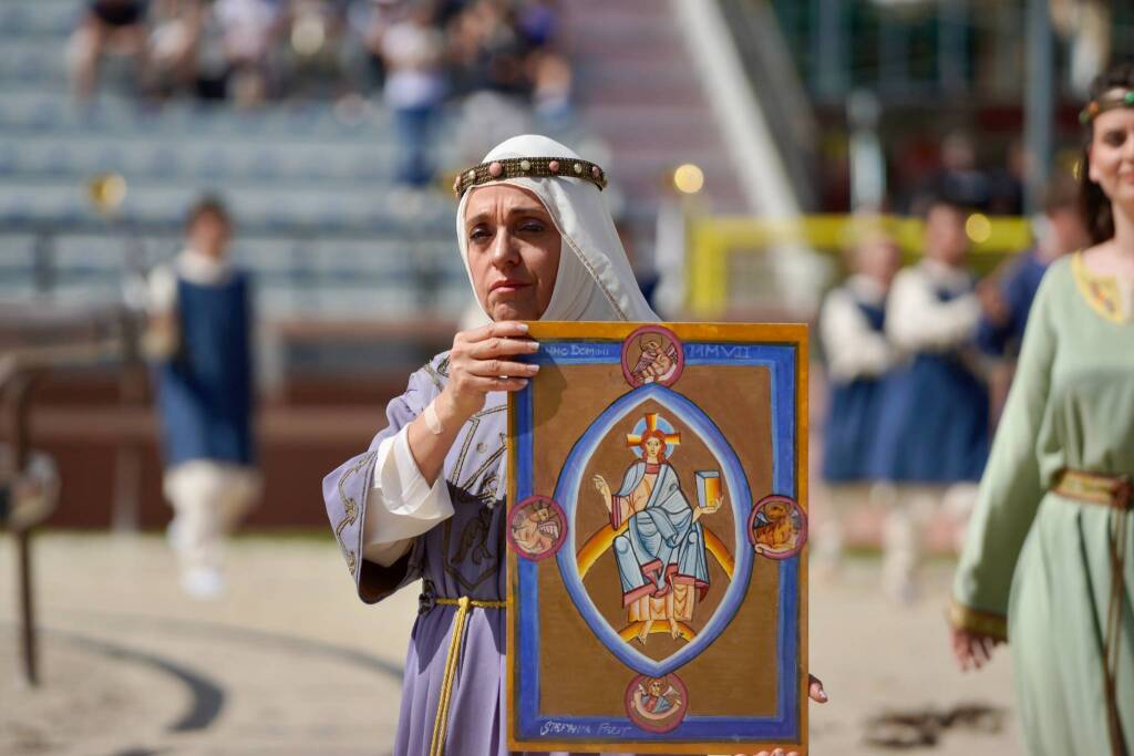 Palio di Legnano 2024: la sfilata al Campo - Foto di Daniele Zaffaroni