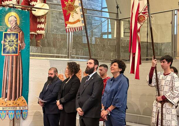 Palio di Legnano: Investitura religiosa contrada San Bernardino