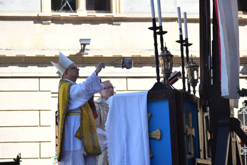Palio di Legnano: Messa sul Carroccio - Foto di Antonio Emanuele