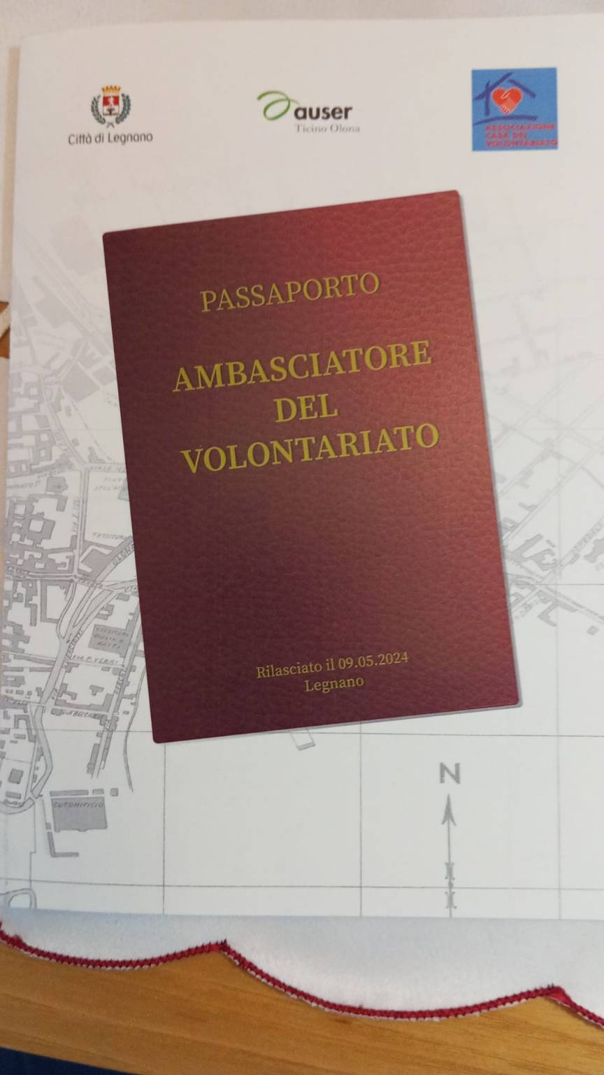 "Passaporto di Ambasciatore del Volontario" agli studenti dell'Istituto Dell'Acqua e Bernocchi  