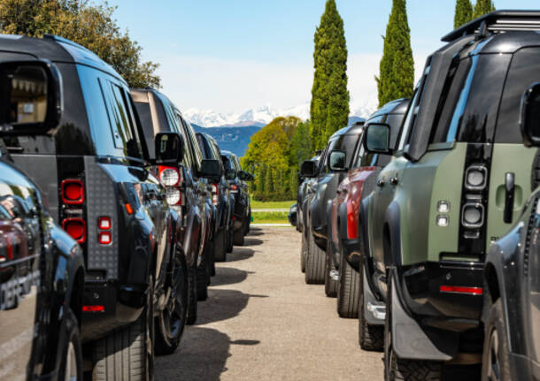 Quinto raduno Land Rover Autosalone Internazionale