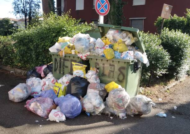 rifiuti abbandonati san giorgio su legnano