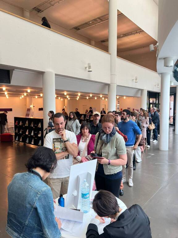 Sala strapiena al Maga di Gallarate per i finalisti del Premio Strega