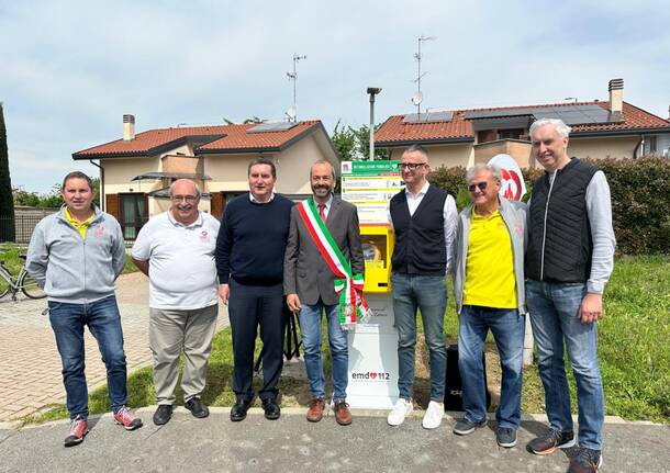 San giorgio intitolazione vie a due donne e postazione DAE