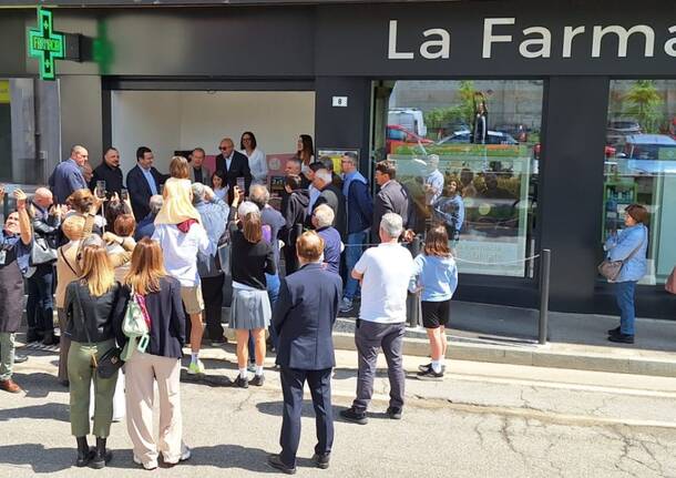 L’inaugurazione della Farmacia comunale di Abbiate Guazzone