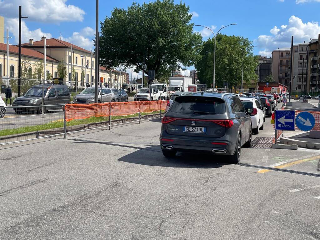 Un nuovo cantiere per il piano stazioni in piazzale Trieste