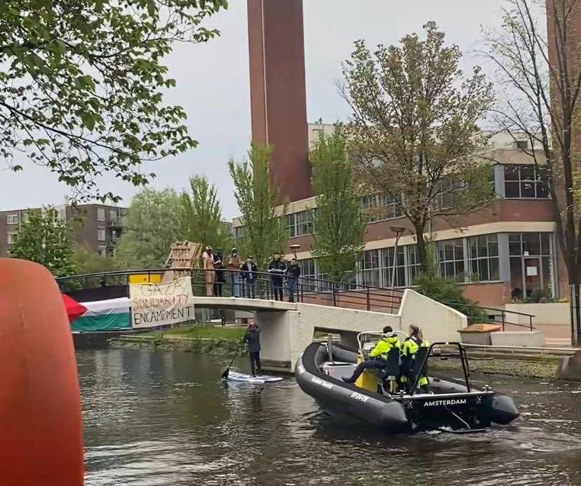 università Amsterdam Palestina