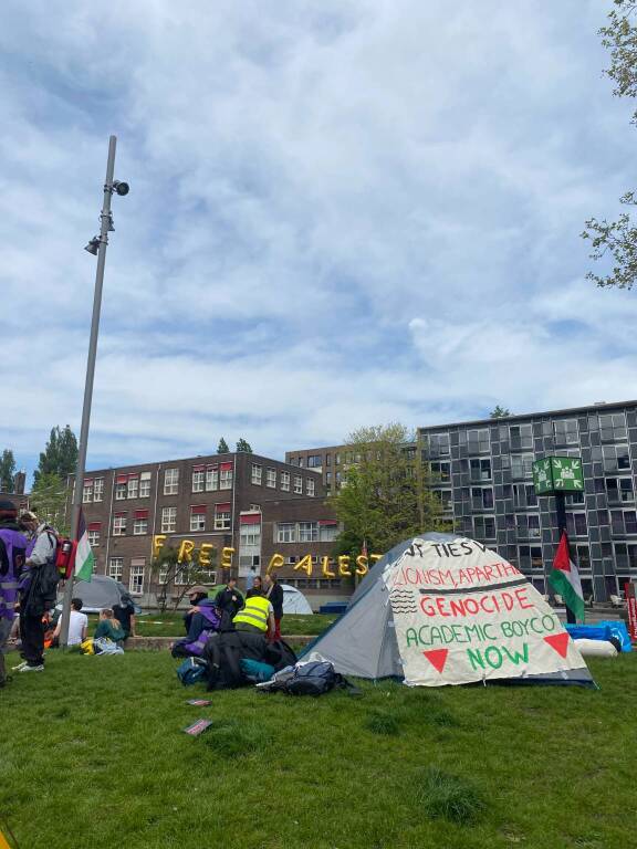 università Amsterdam Palestina