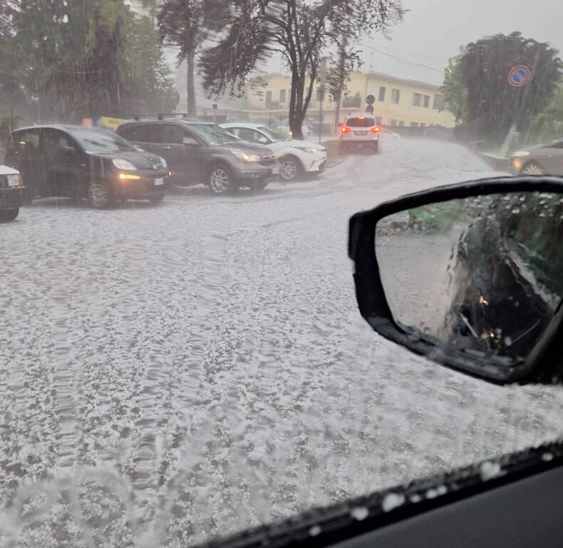 Valceresio - Grandinata del 22 maggio 2024