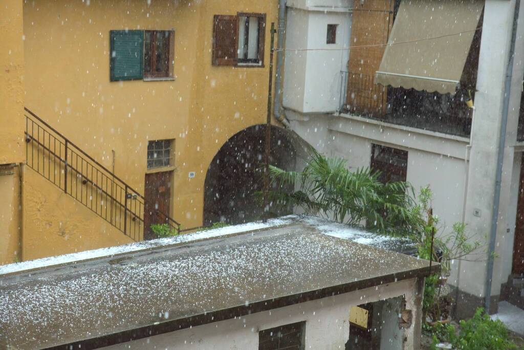Valceresio - Grandinata del 22 maggio 2024