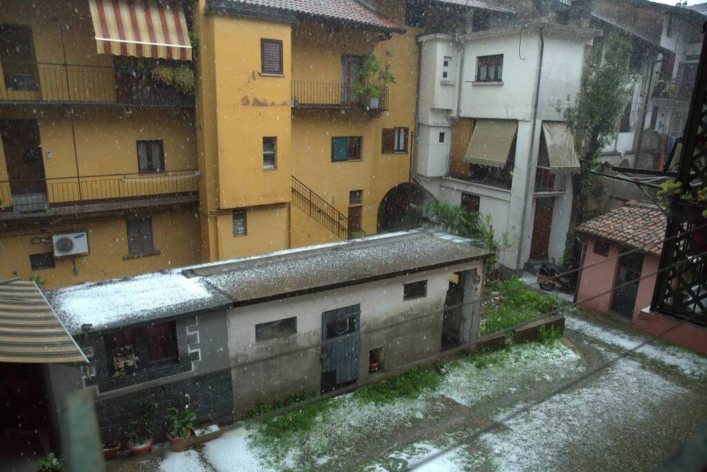 Valceresio - Grandinata del 22 maggio 2024