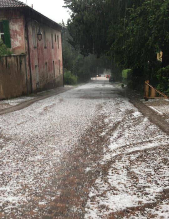 Valceresio - Grandinata del 22 maggio 2024