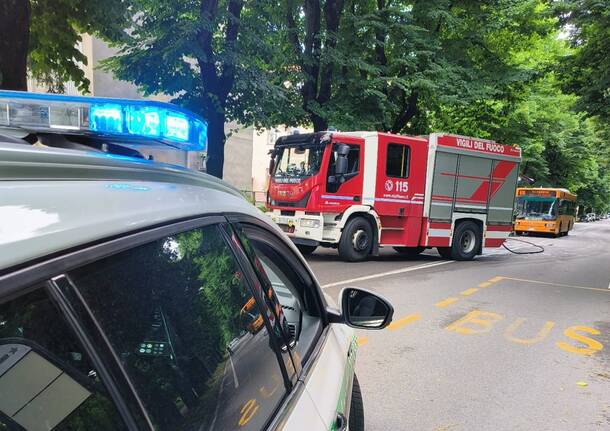 vigili del fuoco polizia locale busto arsizio