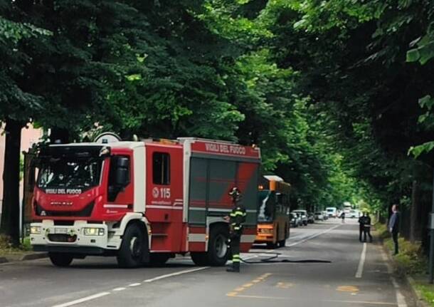 vigili del fuoco polizia locale busto arsizio