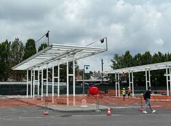 Arrivano le pensiline in piazzale Kennedy a Varese