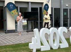 50 giorni alle Olimpiadi, festa australiana a Gavirate