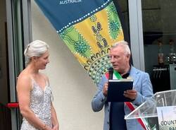 50 giorni alle Olimpiadi, festa australiana a Gavirate