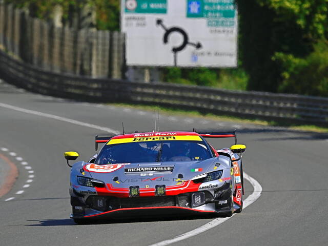 Alessio Rovera alla 24 Ore di Le Mans 2024