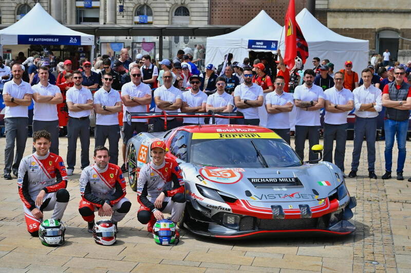 Alessio Rovera alla 24 Ore di Le Mans 2024