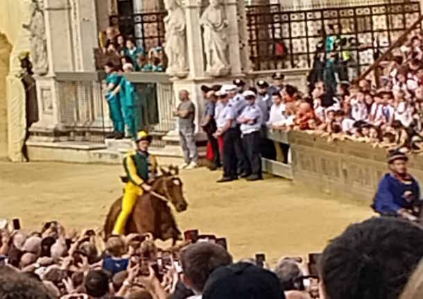 Dalla Provaccia di Legnano al Palio di Siena, "Ares Elce" ai canapi con il Leocorno