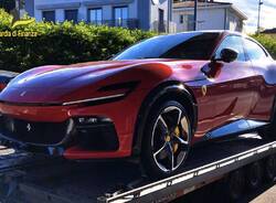 Ferrari sequestrata dogana gaggiolo 