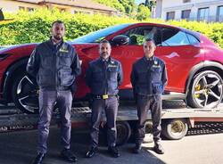 Ferrari sequestrata dogana gaggiolo 