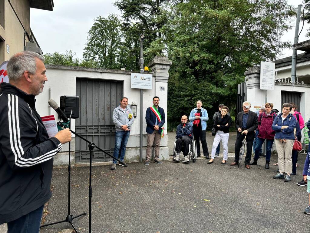 Festeggiamenti al parco Ex-Ila