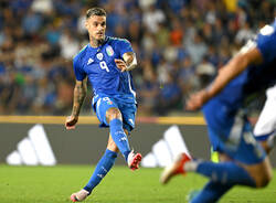 gianluca scamacca calcio italia | foto FIGC