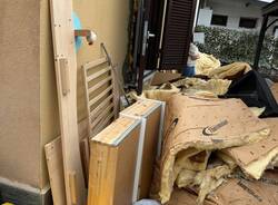 Grandine e pioggia devastano la casa di Fabio