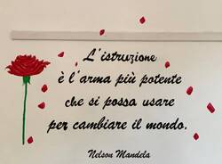 Induno Olona - Un murale alla scuola media Passerini
