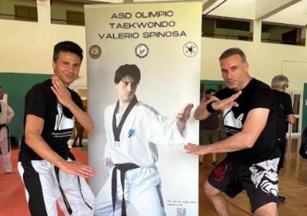 L'attore e marzialista Ron Smoorenburg a Legnano